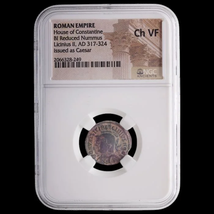西暦286-310年ローマ帝国 マキシミアヌス BI Nummus NGC認証 Roman AE of Maximian (AD286-310) NGC (CH-VF)